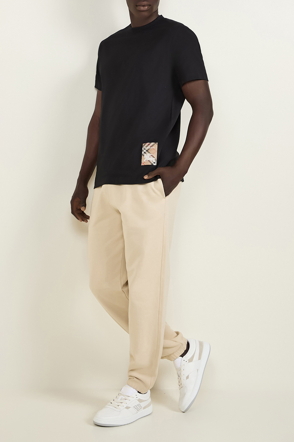 מכנסי ג'וג ארוכים BURBERRY